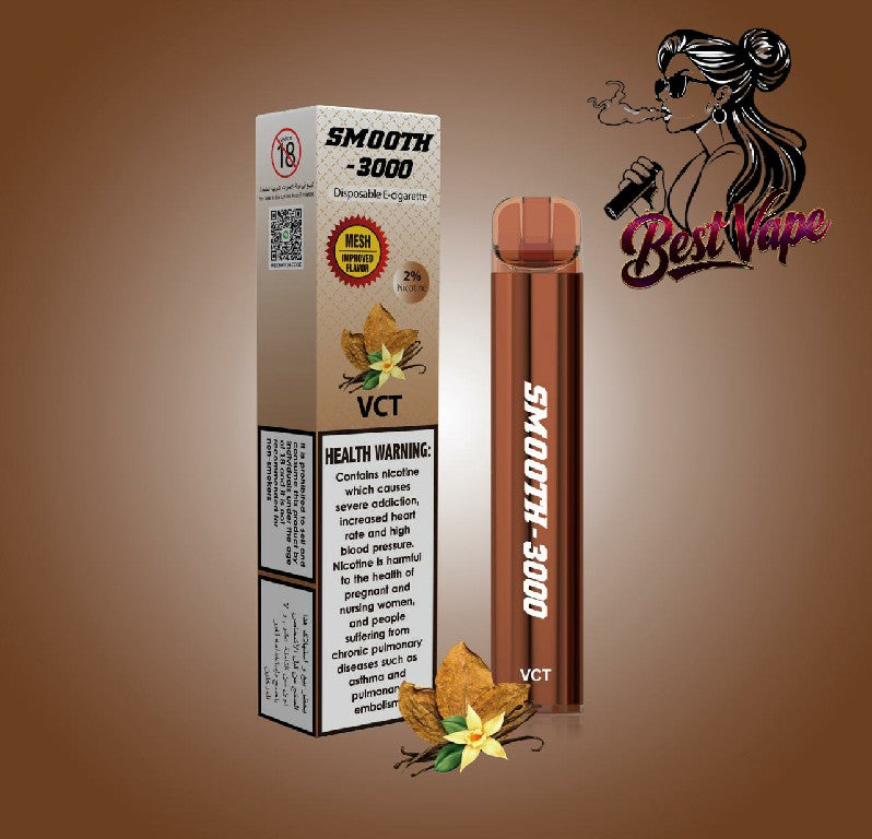 Smooth 3000 Puffs Disposable Vape In Dubai