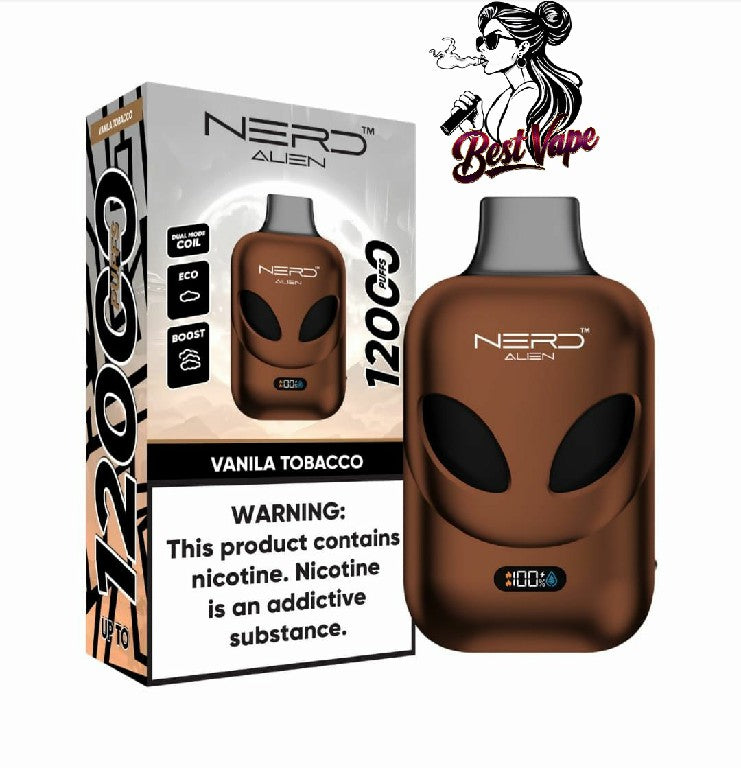 NERD Alien 12000 Puffs Disposable Vape