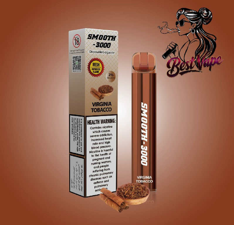 Smooth 3000 Puffs Disposable Vape In Dubai