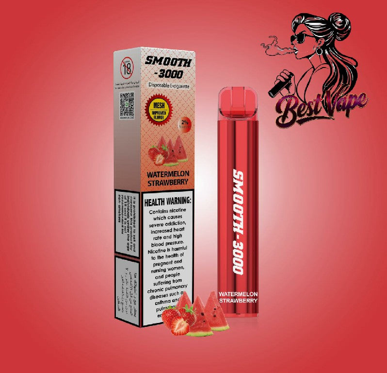 Smooth 3000 Puffs Disposable Vape In Dubai