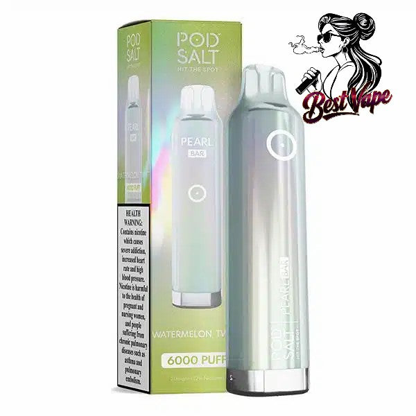 Pod Salt Pearl Bar 6000 Puffs Disposable Vape In Dubai,UAE