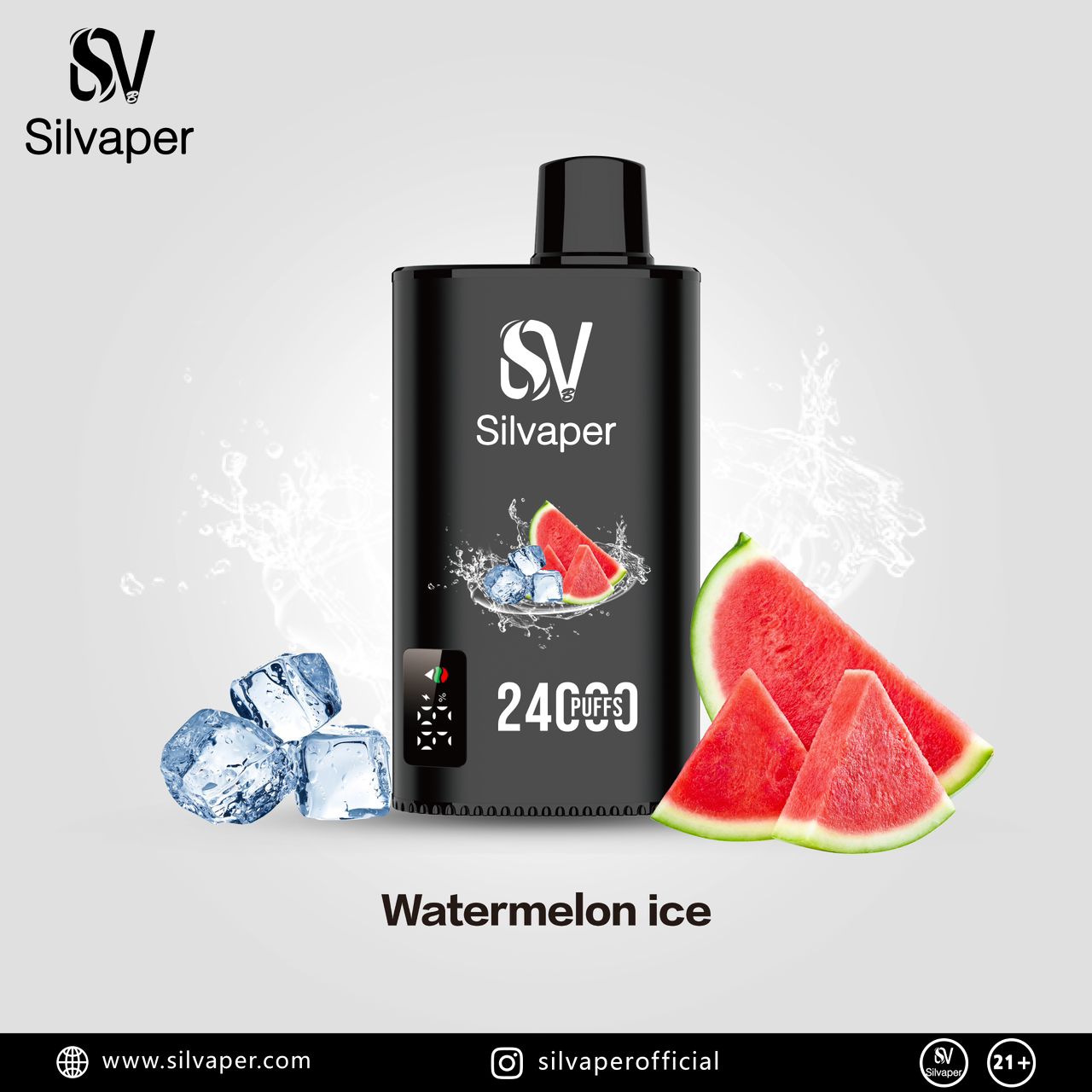 Silvaper 24000 Puffs Disposable Vape In UAE