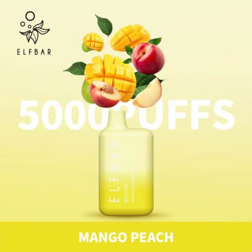 ELF BAR BC5000: Ultimate 5000 Puff VapeFLAVOR ::: Mango Peace