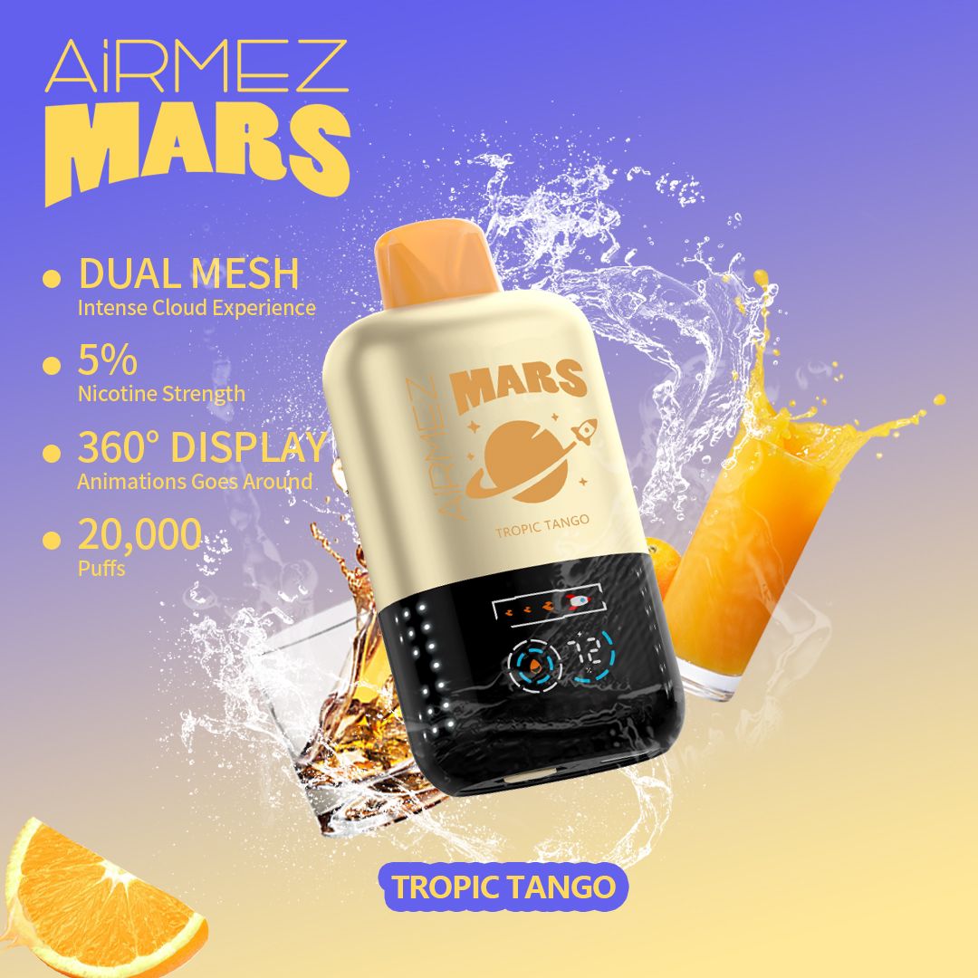 Airmez Mars 20000 Puffs Disposable Vape in Dubai