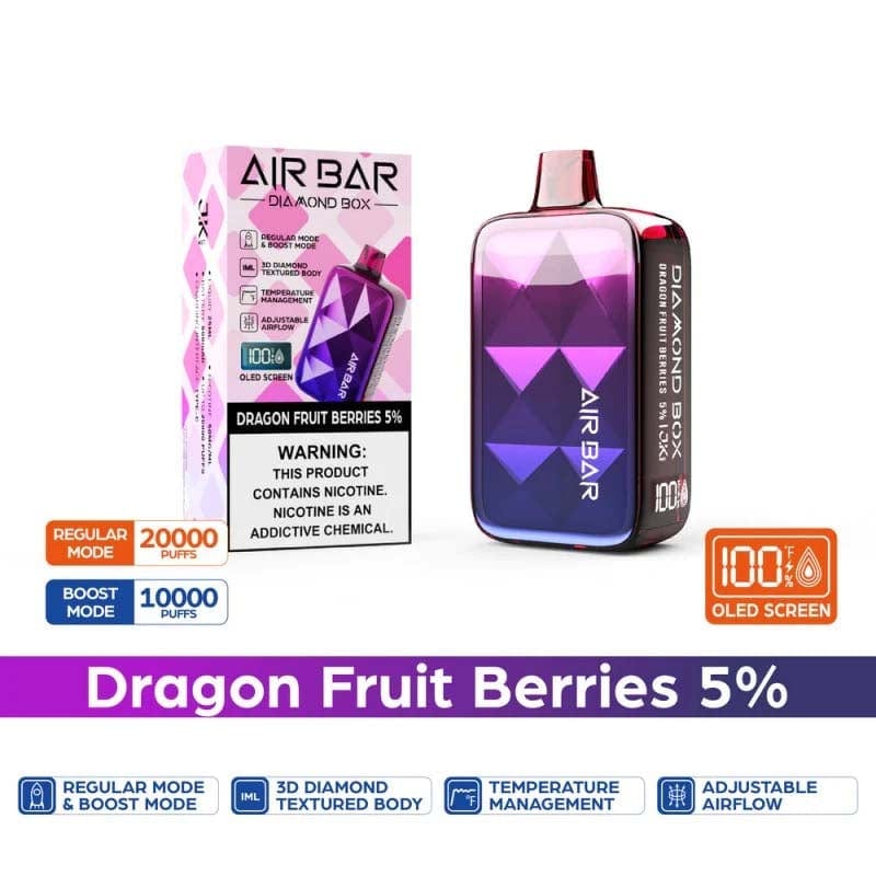 Air Bar Diamond Box 20000 Puffs - Unmatched Vaping Experience in Dubai, UAE