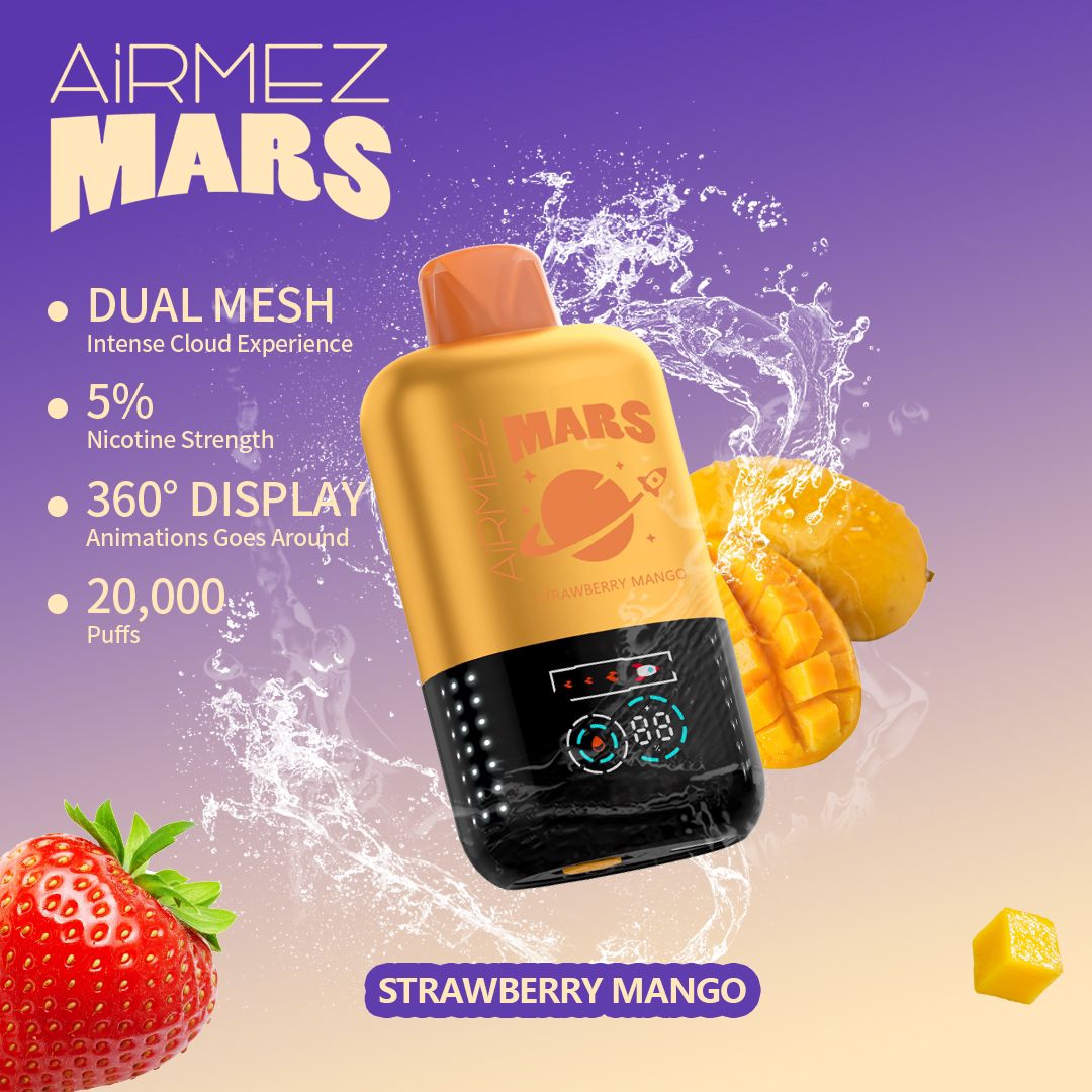 Airmez Mars 20000 Puffs Disposable Vape in Dubai