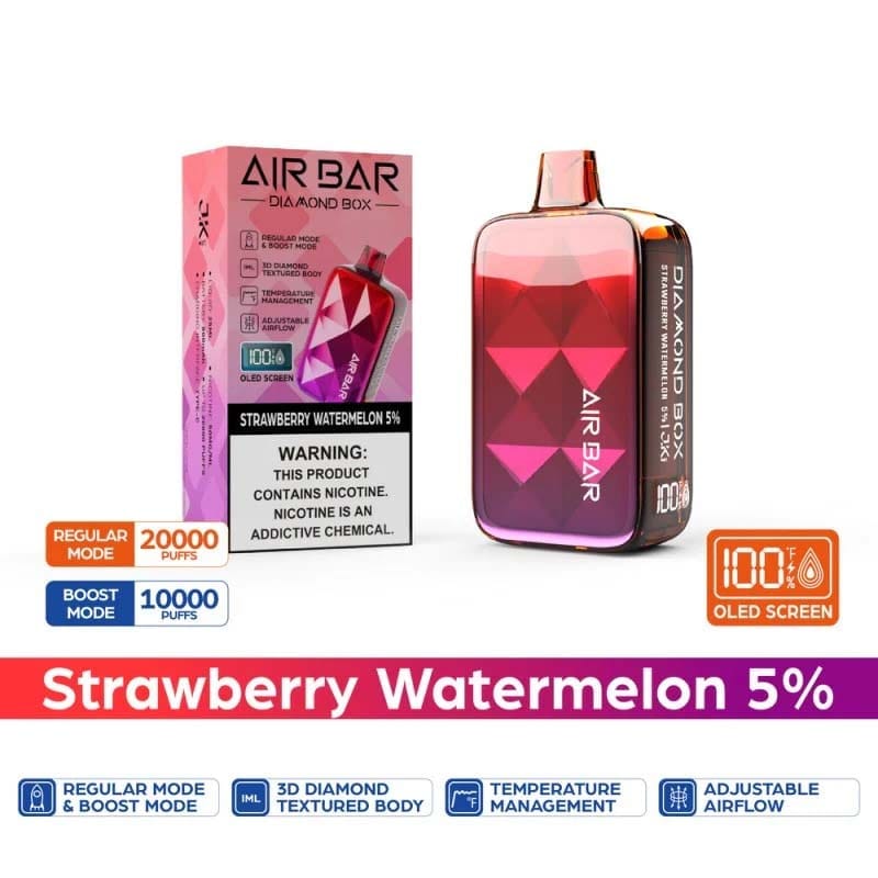 Air Bar Diamond Box 20000 Puffs - Unmatched Vaping Experience in Dubai, UAE