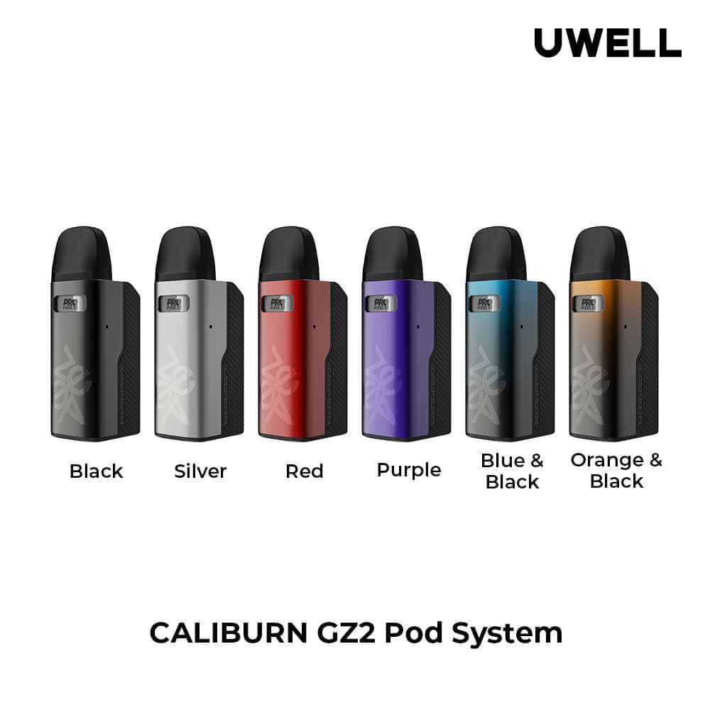 UWELL Caliburn GZ2 Pod System New vape In Uae 2023Color: Black