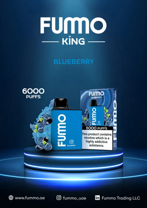 FUMMO KING 6000 PUFFS DISPOSABLE VAPE in UAE