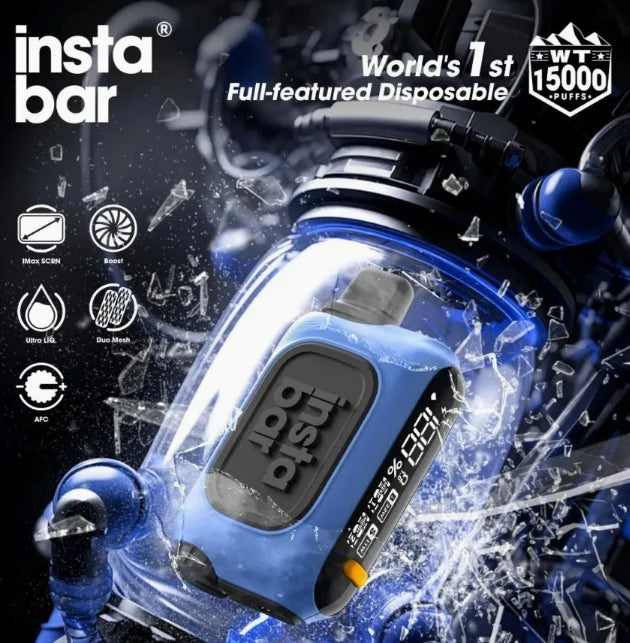 Instabar WT 15000 Puffs Disposable Vape In UAE