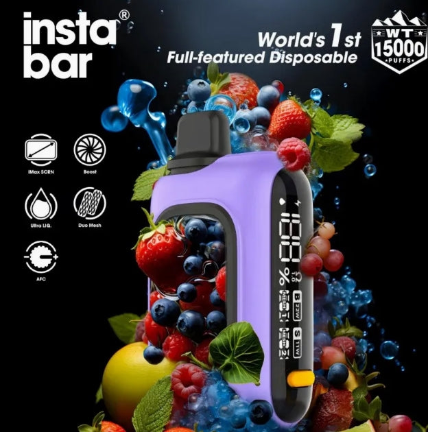 Instabar WT 15000 Puffs Disposable Vape In UAE