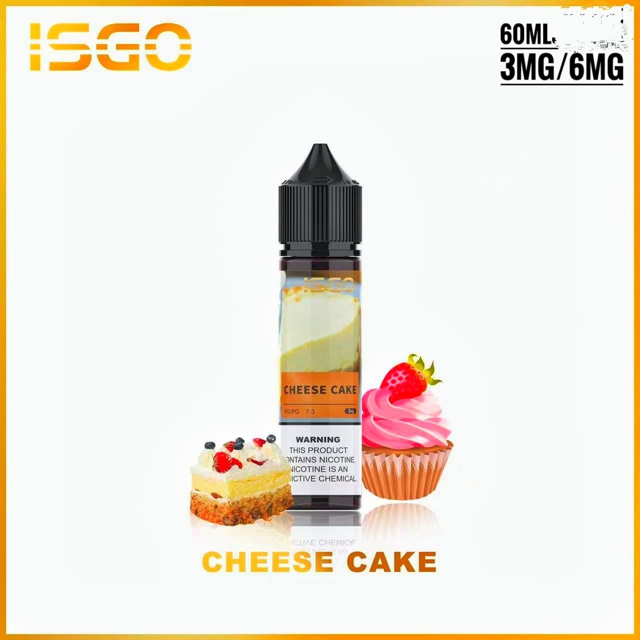 ISGO 60ML E-Liquid 6mg: Elevate Your Vaping Experience with Premium Flavors