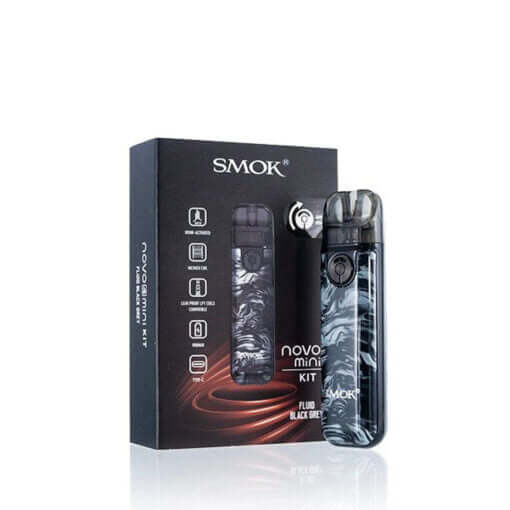 SMOK NOVO 4 Mini Pod Kit - Compact Vaping InnovationColor: White Cobra