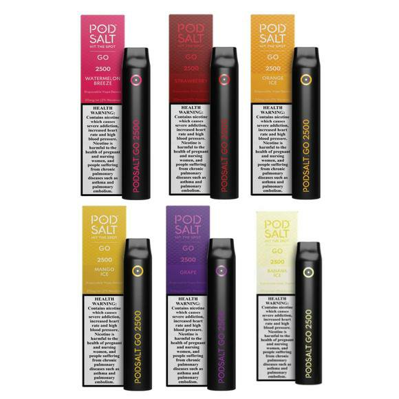 Pod Salt Go 2500 Puffs Disposable Vape In UAE