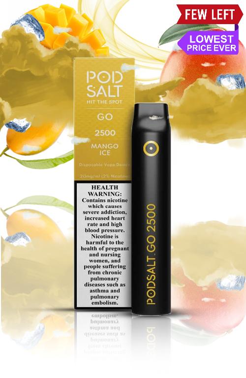 Pod Salt Go 2500 Puffs Disposable Vape In UAE