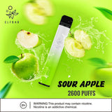 Elf Bar 2600 Puffs Disposable Vape In UAE