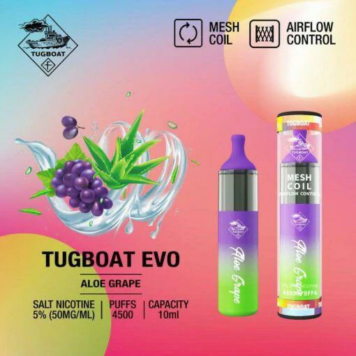 Tugboat EVO 4500 Puffs DISPOSABLE IN UAE