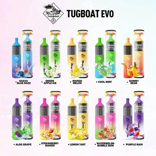 Tugboat EVO 4500 Puffs DISPOSABLE IN UAE