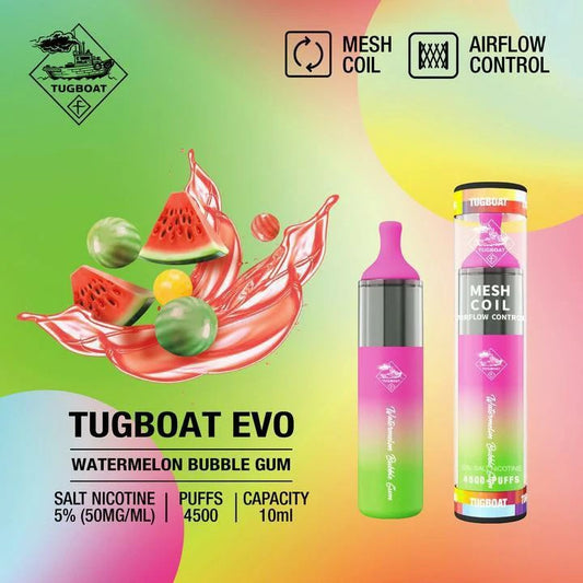 Tugboat EVO 4500 Puffs DISPOSABLE IN UAE