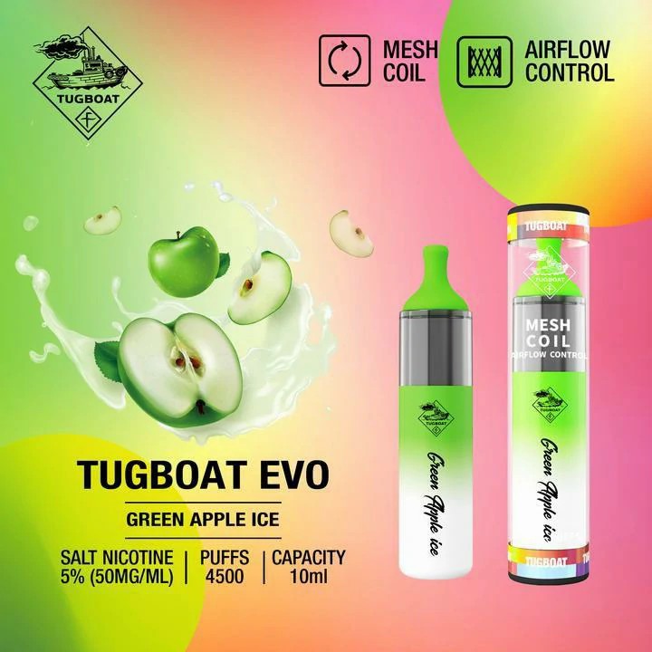 Tugboat EVO 4500 Puffs DISPOSABLE IN UAE