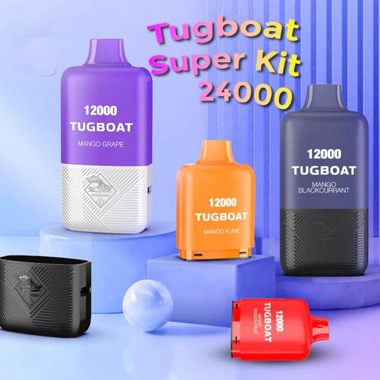 Tugboat Super Kit 24000 Puffs Disposable Vape in UAE