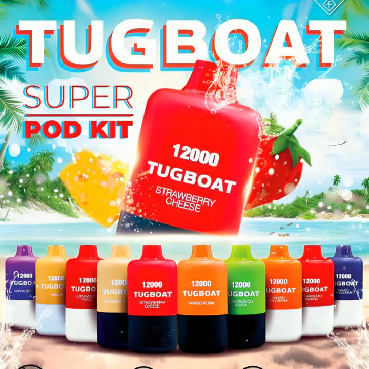 Tugboat Super Kit 24000 Puffs Disposable Vape in UAE