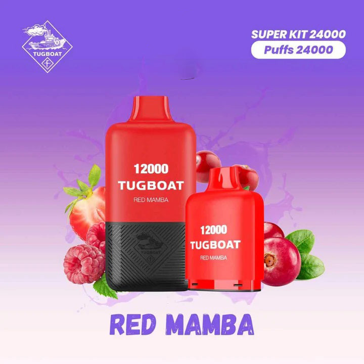 Tugboat Super Kit 24000 Puffs Disposable Vape in UAE