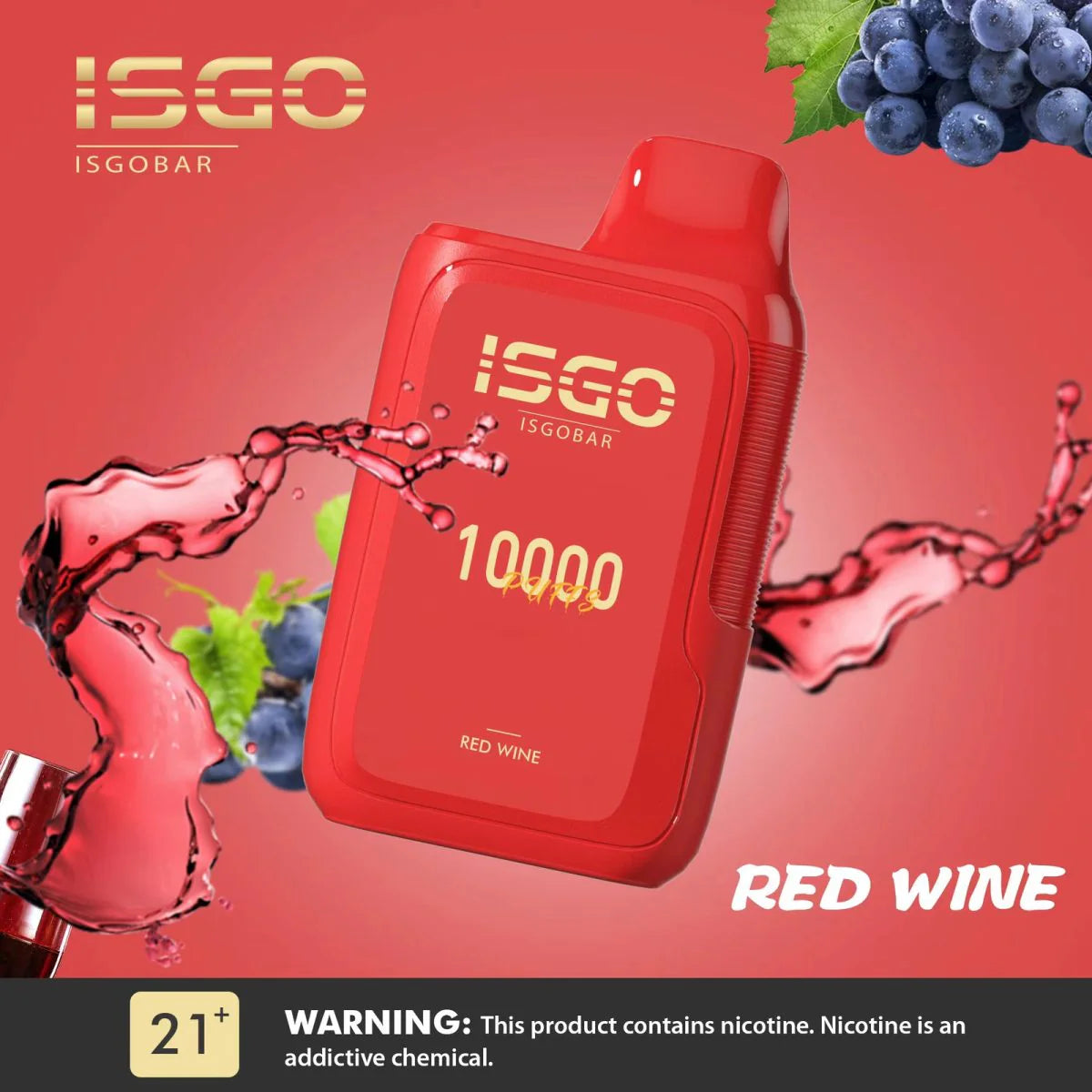 Isgo Bar 10000 Puffs Disposable Vape in UAE