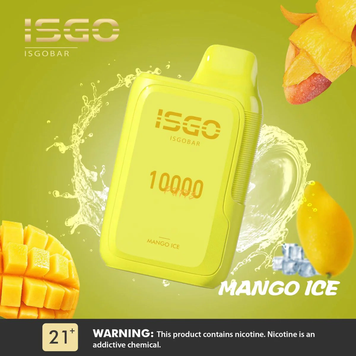 Isgo Bar 10000 Puffs Disposable Vape in UAE