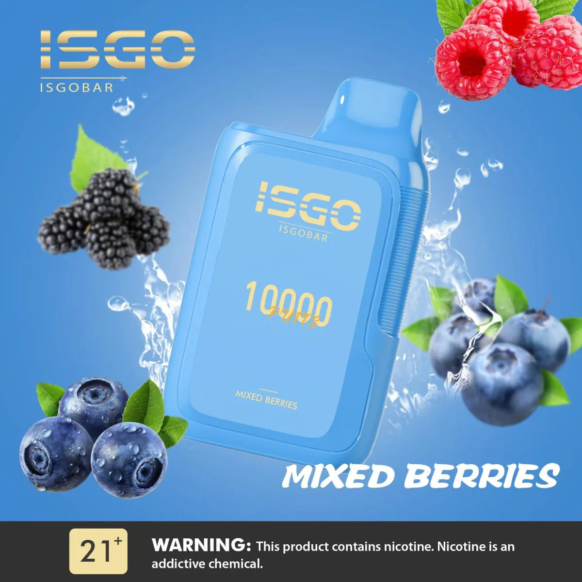 Isgo Bar 10000 Puffs Disposable Vape in UAE