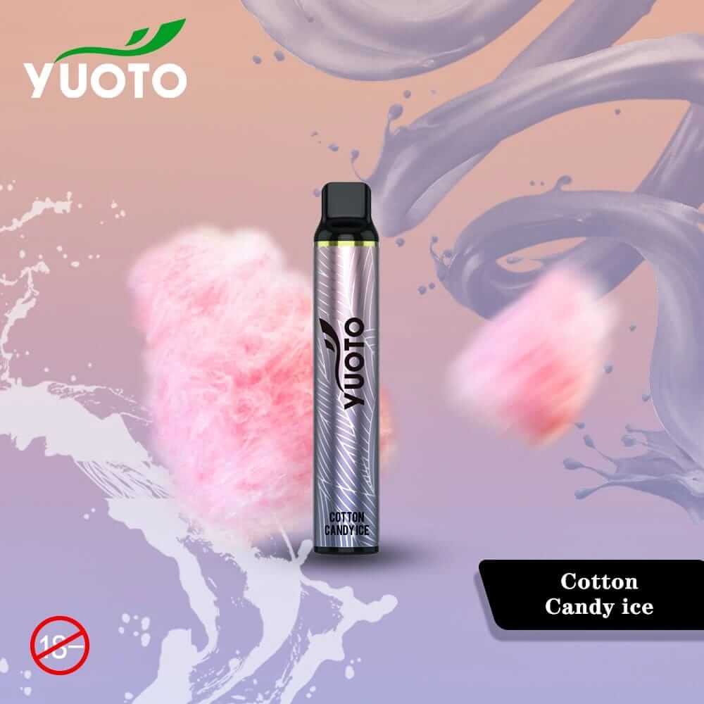 Yuoto Luscious 3000 Puffs Disposable Vape in UAEFlavors ::: Cotton Candy Ice