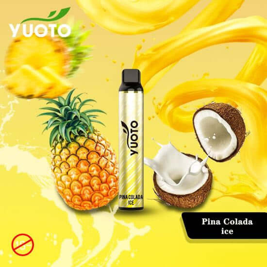 Yuoto Luscious 3000 Puffs Disposable Vape in UAEFlavors ::: Pina Colada Ice