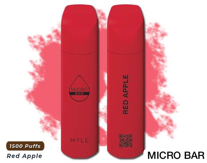 MYLE MICRO BAR 1500 PUFFS DISPOSABLE VAPE in UAE