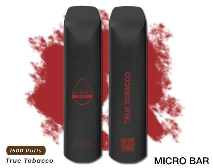 MYLE MICRO BAR 1500 PUFFS DISPOSABLE VAPE in UAE