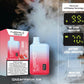 Nerd Fire 8000 Disposable Vape 2% Nic - Buy NowFlavors-: Blackcurrant Ice