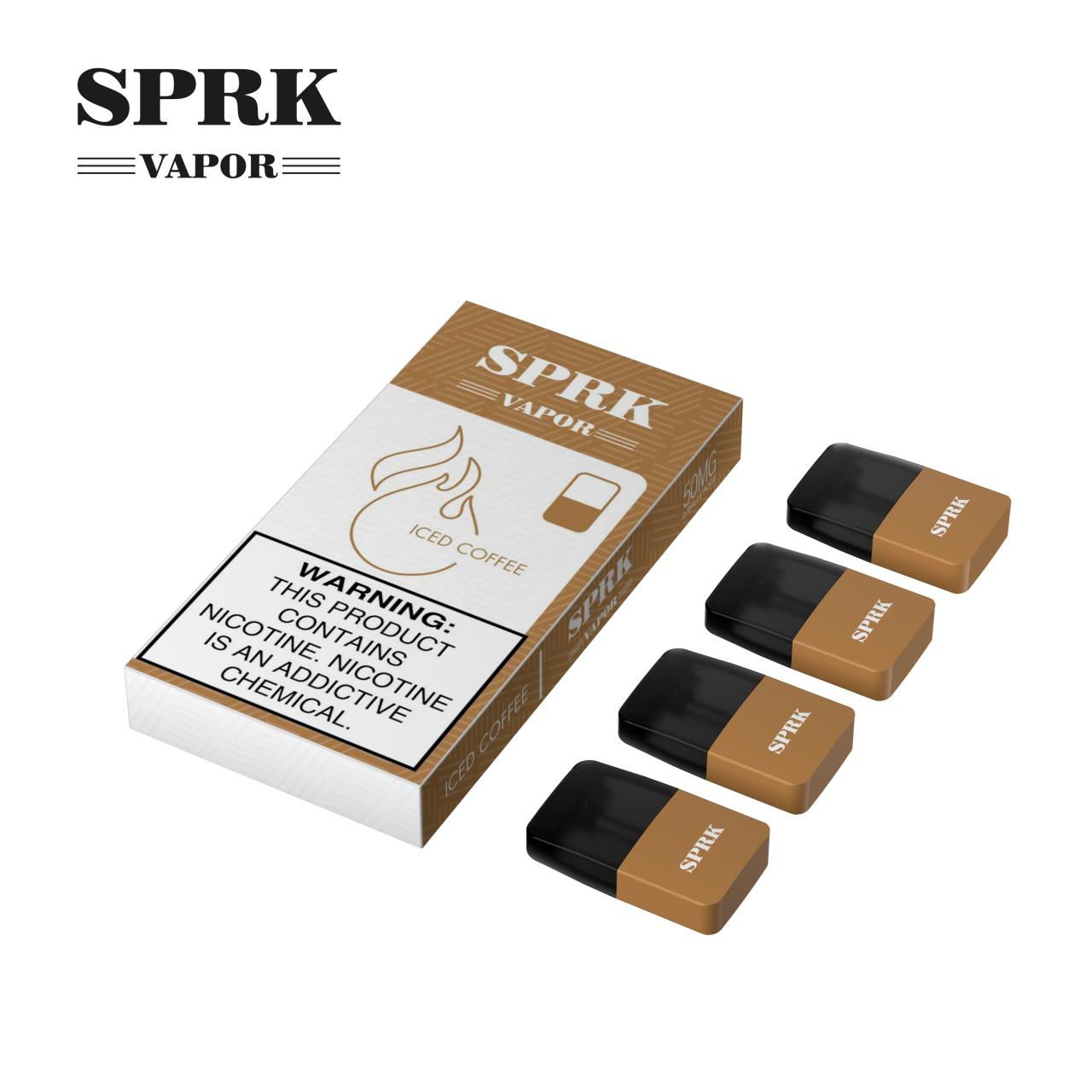 SPRK Vapor V4 Pods - Premium Myle V4 CompatibilityFlavours: CUBANO