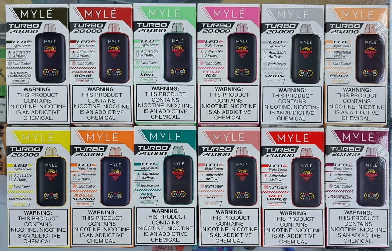 Myle Turbo 20000 Puffs Disposable Vape in UAE