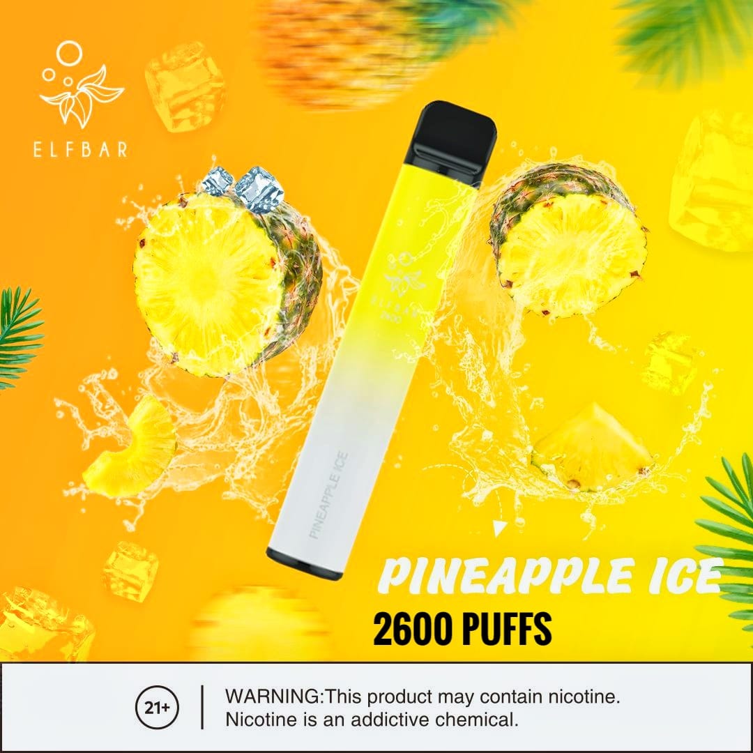 Elf Bar 2600 Puffs Disposable Vape In UAE