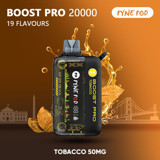 PYNE POD Boost Pro 20000 Puffs  Disposable Vape in UAE