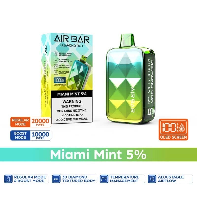 Air Bar Diamond Box 20000 Puffs - Unmatched Vaping Experience in Dubai, UAE