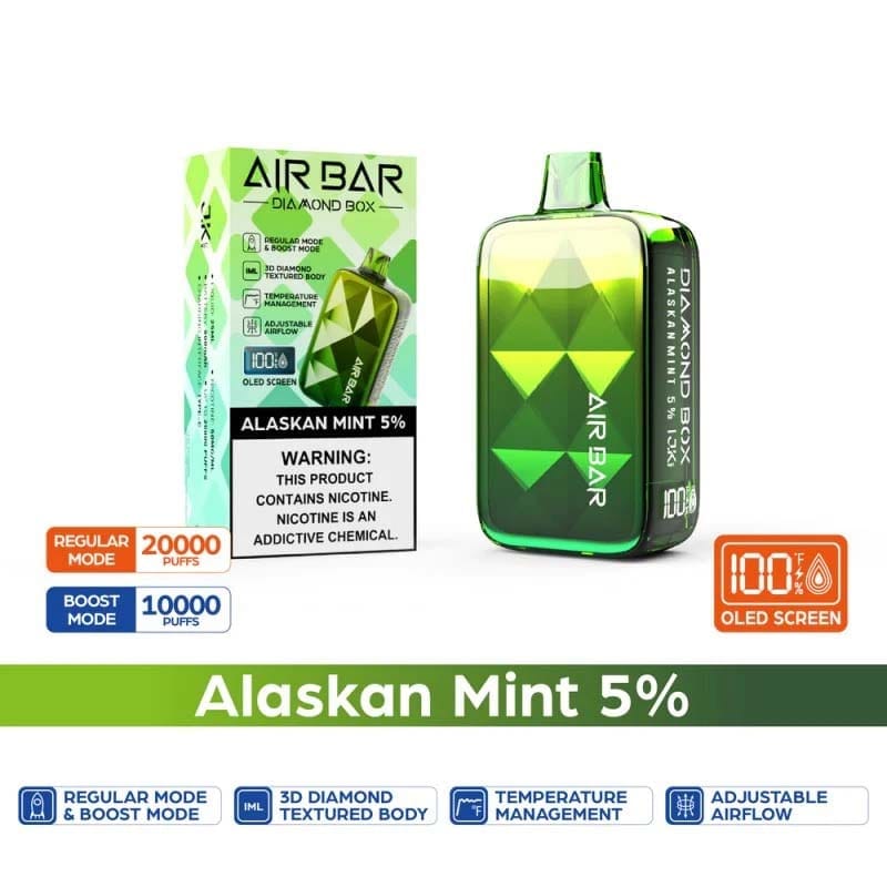 Air Bar Diamond Box 20000 Puffs - Unmatched Vaping Experience in Dubai, UAE