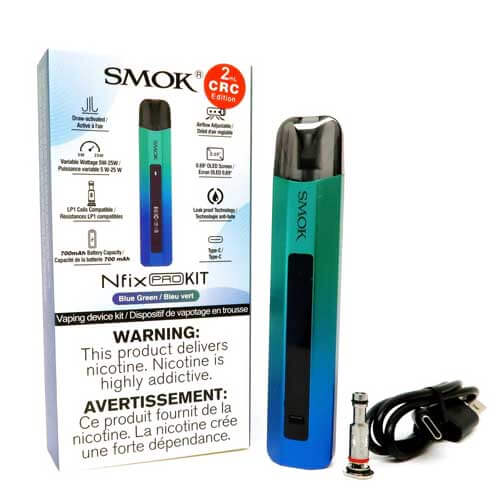 Smok Nfix Pro Kit: Ultimate Vaping SimplicityColor: Black