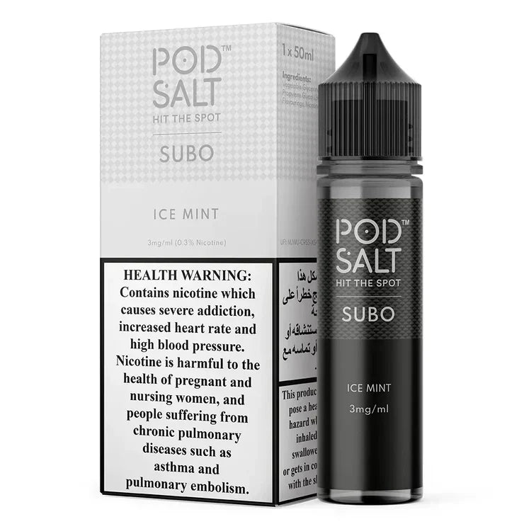 Pod Salt Subo 3MG 50ML E-Juice in Dubai