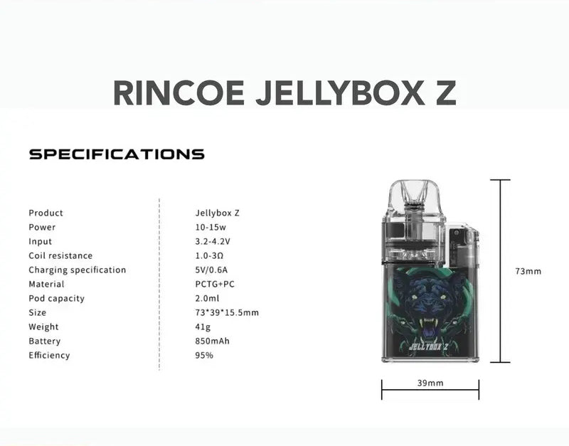 Rincoe Jellybox Z Kit Pod System in UAE